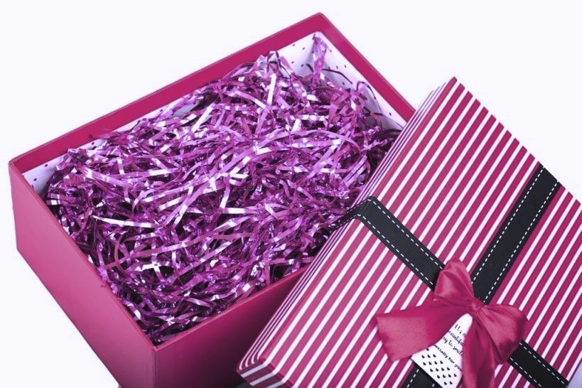پوشال  کادویی فویلی براق رنگی (1کیلویی)